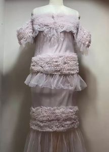 Pretty Ruffle Baby Pink Dress💗🐣🦋
