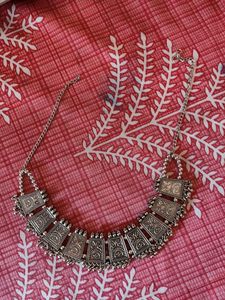 Oxidised Silver Chocker
