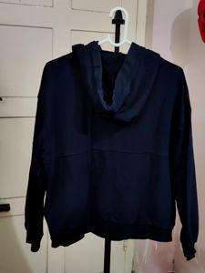 💥BUY1GET1💥 UNISEX imported black hooded sweatshirt with red embroidered