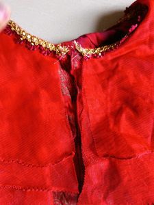 Beautiful Net Top With Skirt