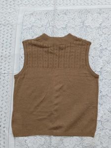 Tan Knitted Top