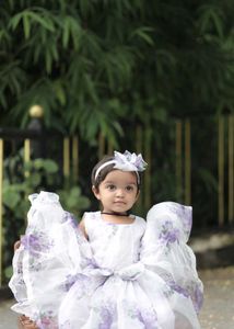 Floral Organza Baby Dress