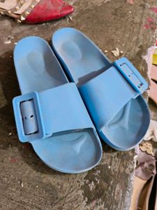 Blue Buckle Slides