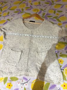 Zara Knit Sweater with Pockets