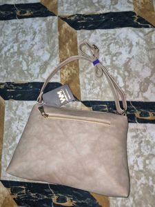 Beige Sling Bag