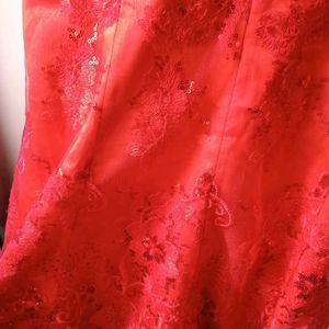 Red Sequin Party Dress