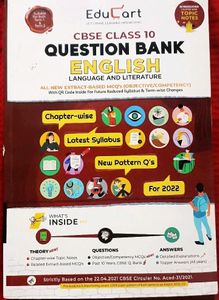 CBSE Class 10th Amazing Question Bank Of English
