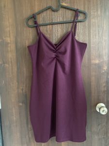 Violet Wine Dress