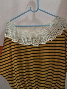 Yellow Crop Top