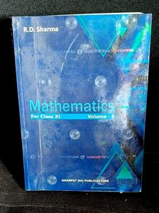 R.D. Sharma Mathematics Class XI Vol. 2