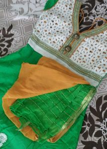 Green Anarkali Dress