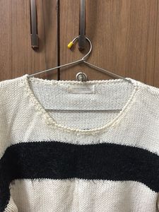 Striped Knit Sweater