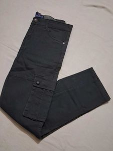 Men&#39;s Gray Cargo Pants