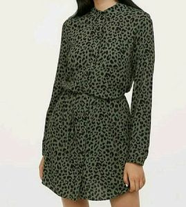 H&amp;M Khaki Green Dress