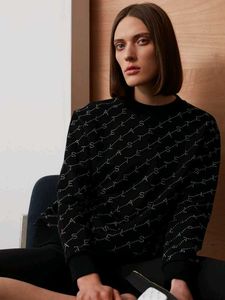 stellamccartney crystals monogram Sweatshirt