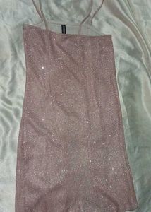 Brand New (H&amp;M) Sparkle ✨ Glitter Pink Dress