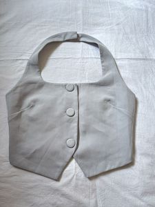 Halter Cropped Vests Top