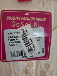 GoSriKi Women&#39;s Rayon Viscose Printed A-Line Kurta