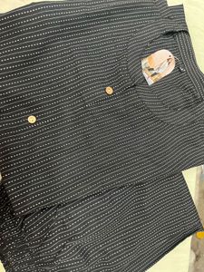Black A Line Cord Set