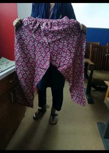 cotton kurta sea green pink