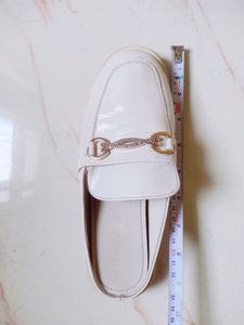 Beige Loafers(24cm.)