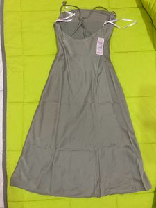 Forever New Opal Bias Cowl SatinMidi Dress