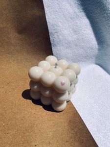 Bubble Cube Candle