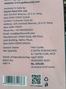GUBB Heatless Hair Curler