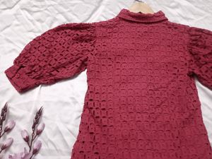 Dark Pink Dress