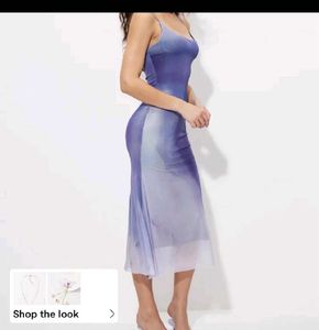 Savana Lavender Ombre Slip Dress