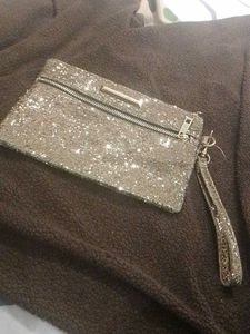 Sparkly Golden Wristlet