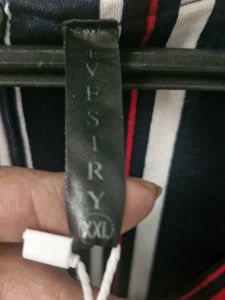 Striped Jumpsuit xxl