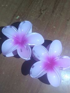 Flower Hair Claw Clips