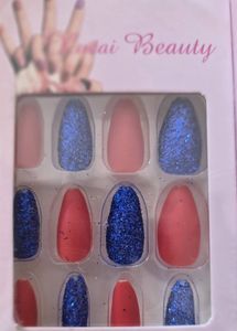 Lusai Beauty Purple Press-On Nails