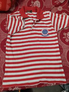 Striped Polo T-Shirt