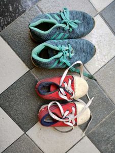 2 Pairs Shoes For Boys