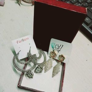 Silver Dangle Earrings