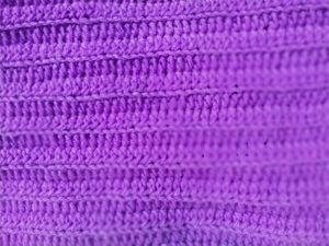 Purple Crochet Flower Tank Top