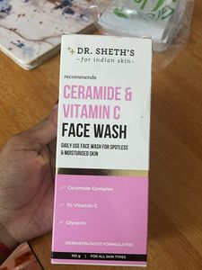 Dr. Sheth's Ceramide & Vitamin C Face Wash