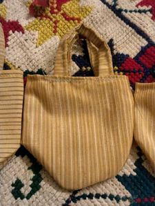 Striped Pouches (Set of 5)