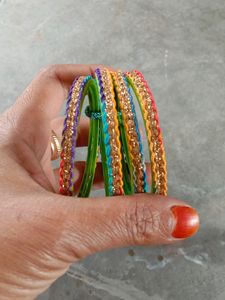 4 Handmade Designer Bangles