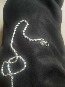 fine 925 Sterling Silver  plated Chain Necklace