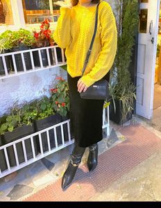 Bright Yellow Sweater