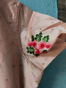 Elegant Ethnic gown with dupatta