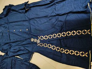 Elegant Blue Kurta Set