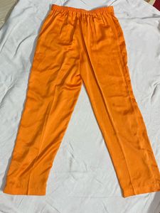 Orange Trouser Pant