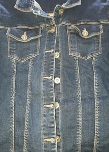 Denim Trendy Jacket For Girls BRANDED