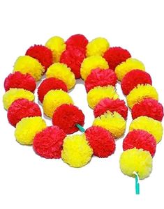 Pack Of 5 Decoration Flower Mala