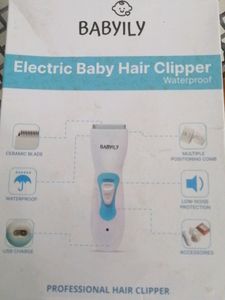 Electric Baby Hair Clipper Waterproof