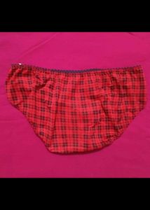 Red Plaid Briefs